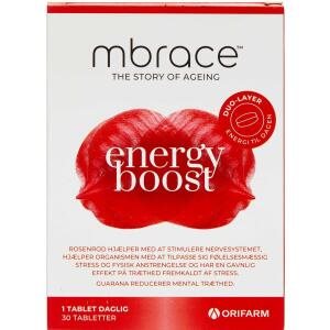 Mbrace Energy Boost, 30 stk (Udløb: 01/11/2024)